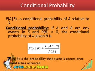 Theorems And Conditional Probability | PPTX