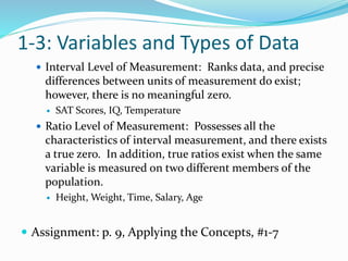 1 3 Variables and Types of Data | PPT