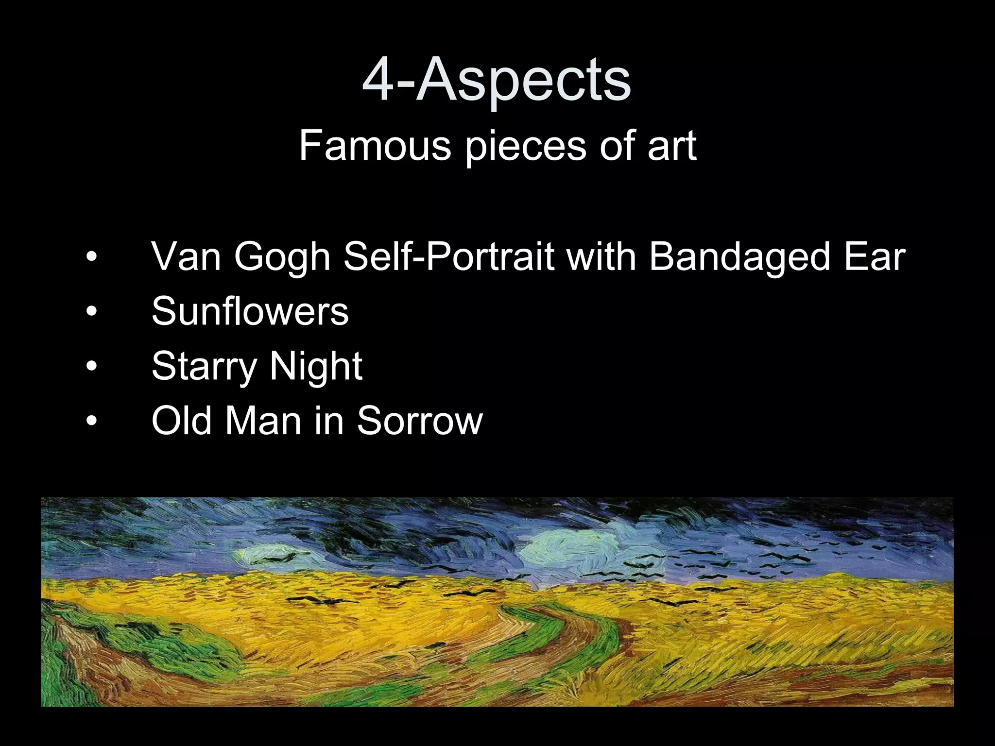 Vincent Van Gogh Introduction | PPT