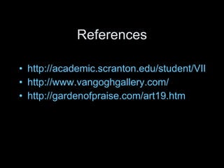 Vincent Van Gogh Introduction