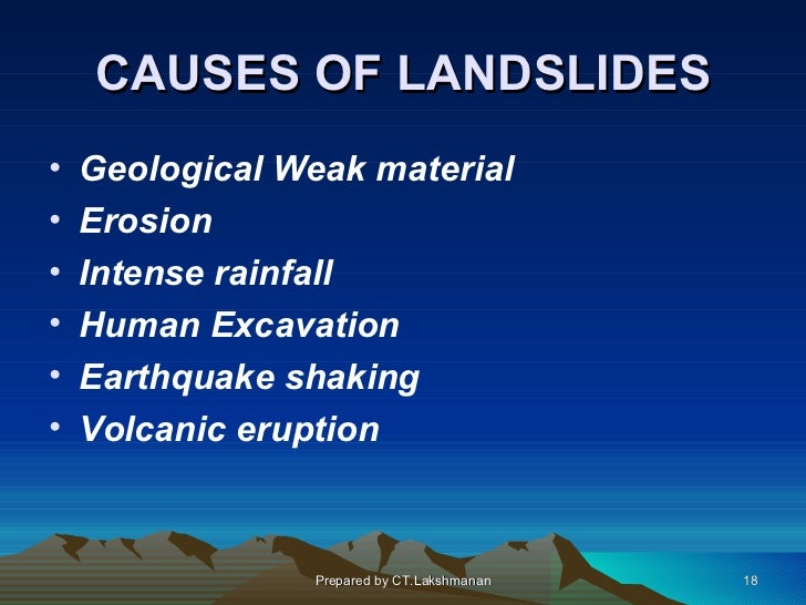 What Causes Landslides Geology Landslide Earth Scienc - vrogue.co