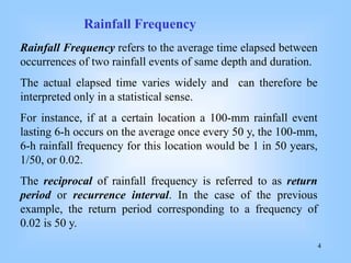 Precipitation analysis - Methods and solved example | PPT