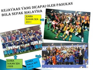 JUARA
            SUKAN SEA
            2011




JUARA
SUKAN SEA
2009
 