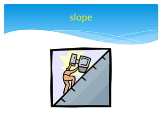 slope
 