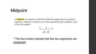 Mid Point Marking 1 5 measuring segments | PPTX