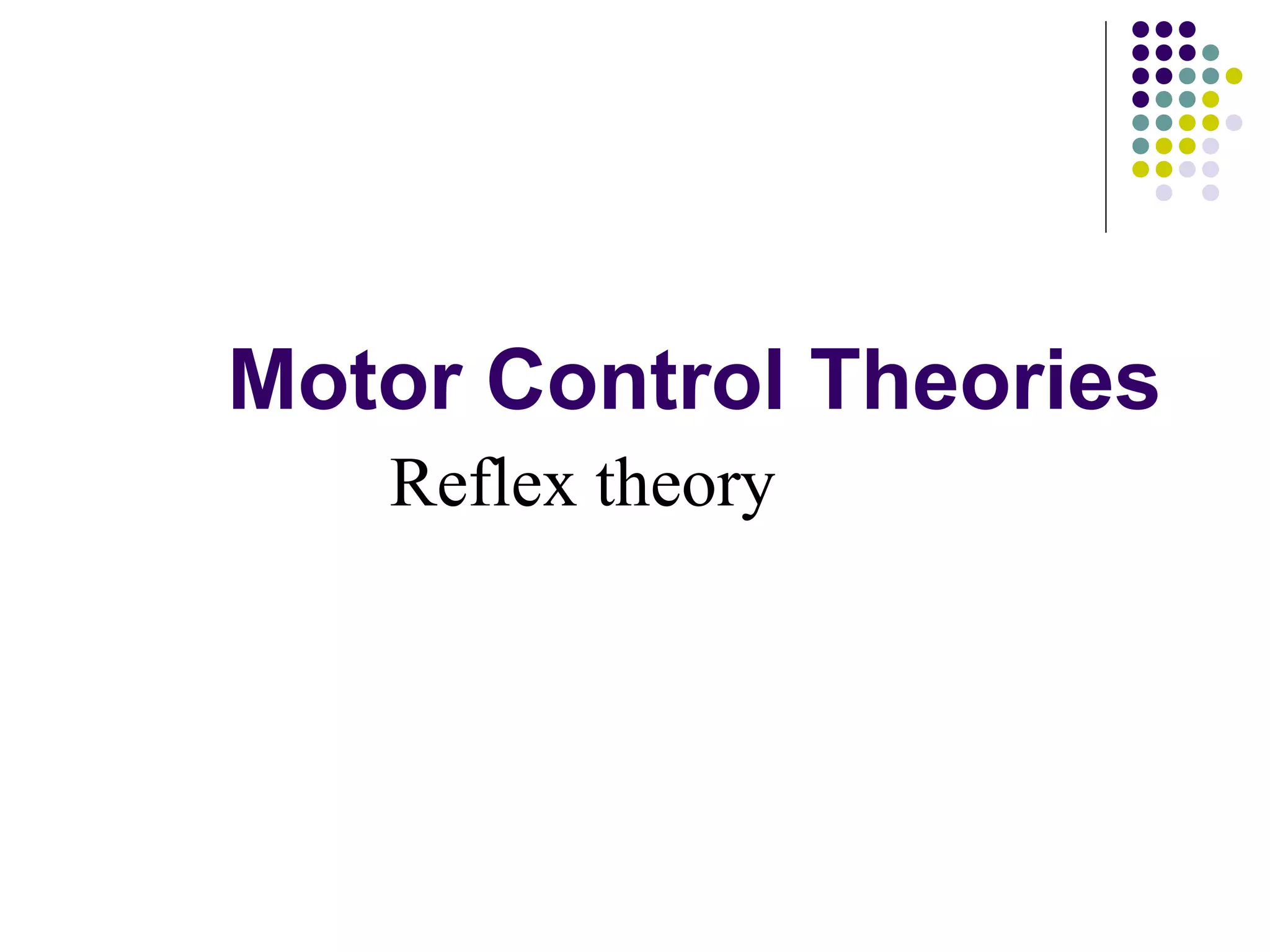 1 5 Motor Control Theories PPT