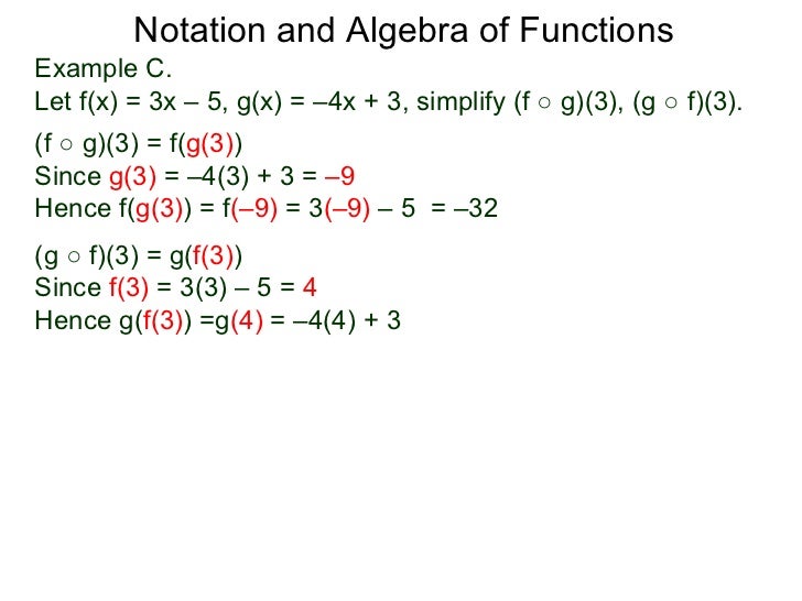 1 5 Notation And Algebra Of Functions