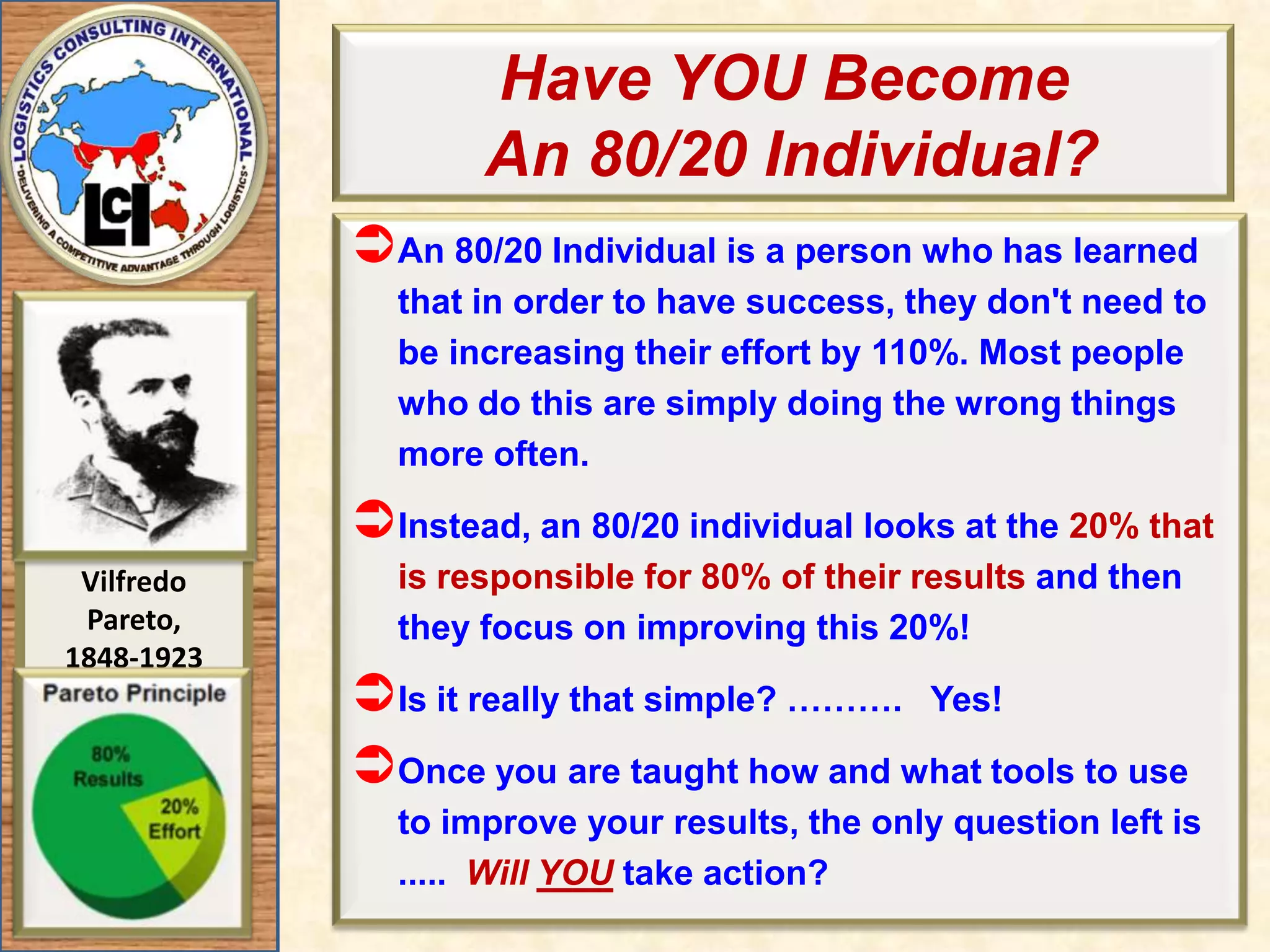 QUESTION?Are the “Hinges” the MOST IMPORTANT Problem to be solved??YES?     or   NO?NO! It is the “Most Frequent” problem - but we can not be sure if it the most important until we take into account “Other Variables”