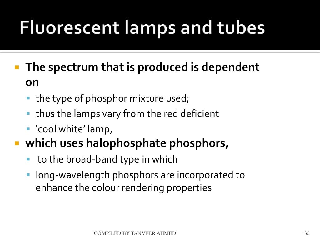 1.5 source of artificial light