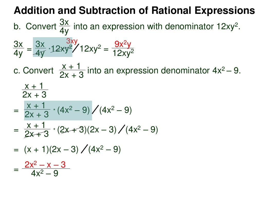 How To Calculate Addition And Subtraction