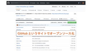 GitHub というサイトでオープンソース化
 