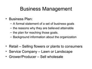 1 6 Landscape Business Plans | PPT