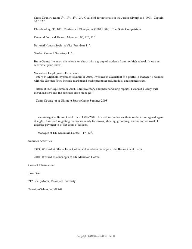 How To Create A Six Sigma Resume Undergraduates