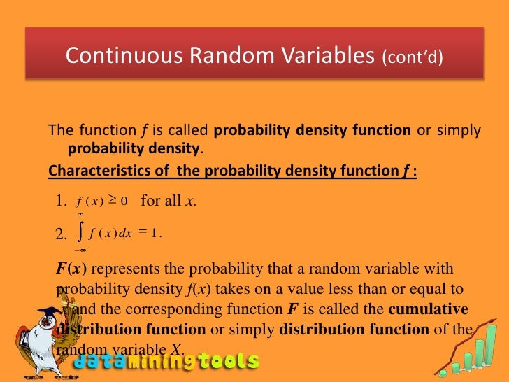 Continuous Random Variables