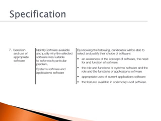 1.7 selection and use of appropriate software | PPT