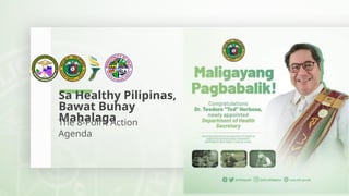 8 point action agenda of department of health | PPTX