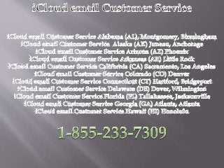 (AL) 1-833 - (410-5666) ICloud email Customer Service Alabama, Arizona