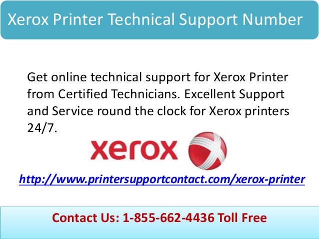 1-855-662-4436 Xerox Printer Tech Support Phone Number