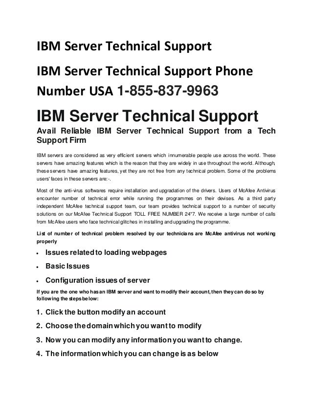 1 (855)8379963 ibm server technical support phone number usa