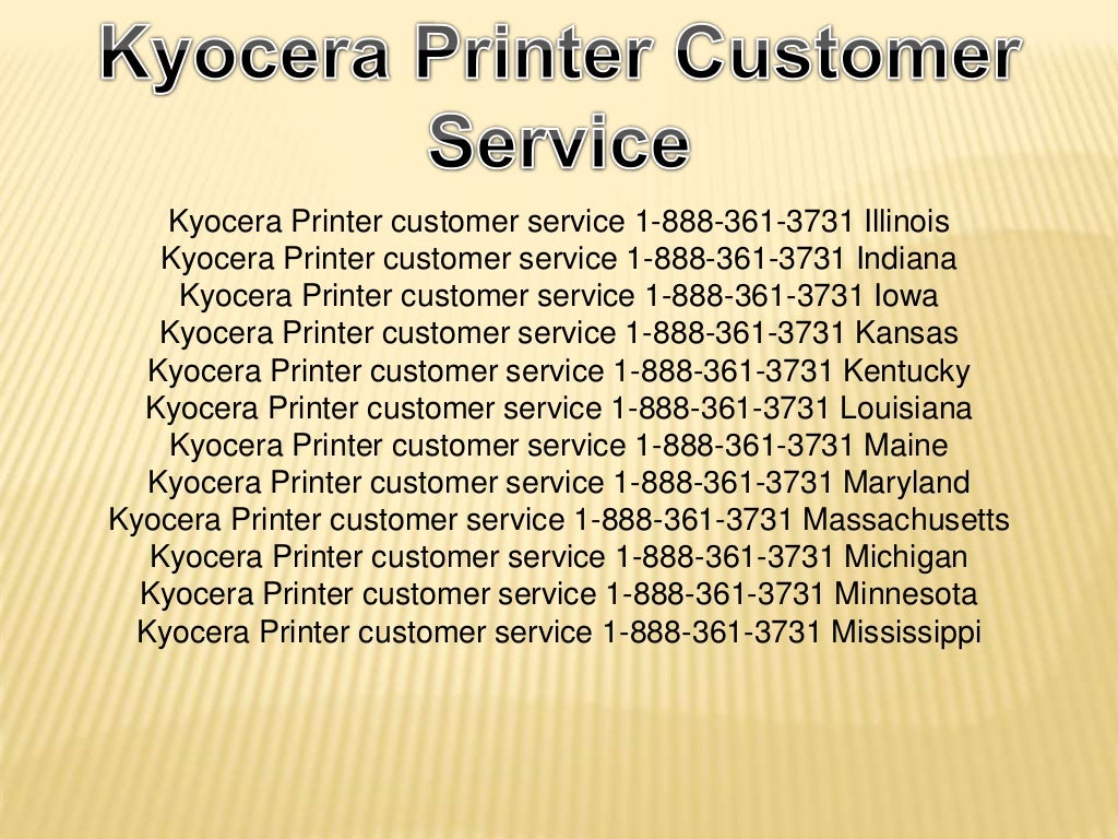 Kyocera Printer customer service 1 888 361 3731 California Kyocera Pr…