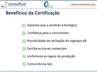 Benefícios da Certificação
 