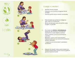 Actividades para niños de 1 a 2 años ... | PDF