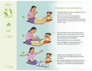 Actividades para niños de 1 a 2 años ... | PDF
