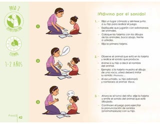 Actividades para niños de 1 a 2 años ... | PDF