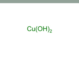 Cu(OH)2
 
