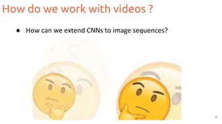 ●
How do we work with videos ?
9
 