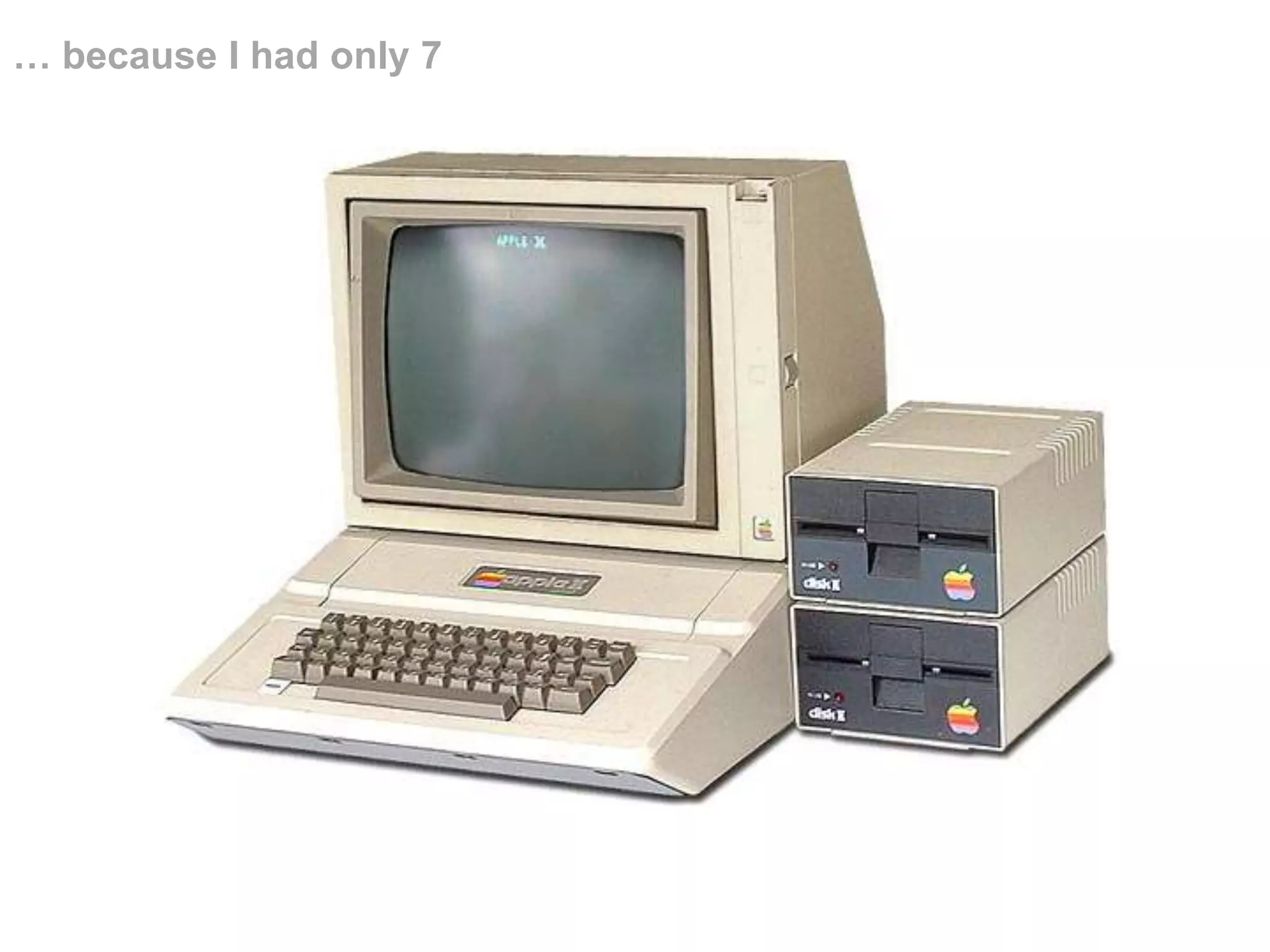 … because I had only 7




© 2011 Adobe Systems Incorporated. All Rights Reserved. Adobe Confidential.
 