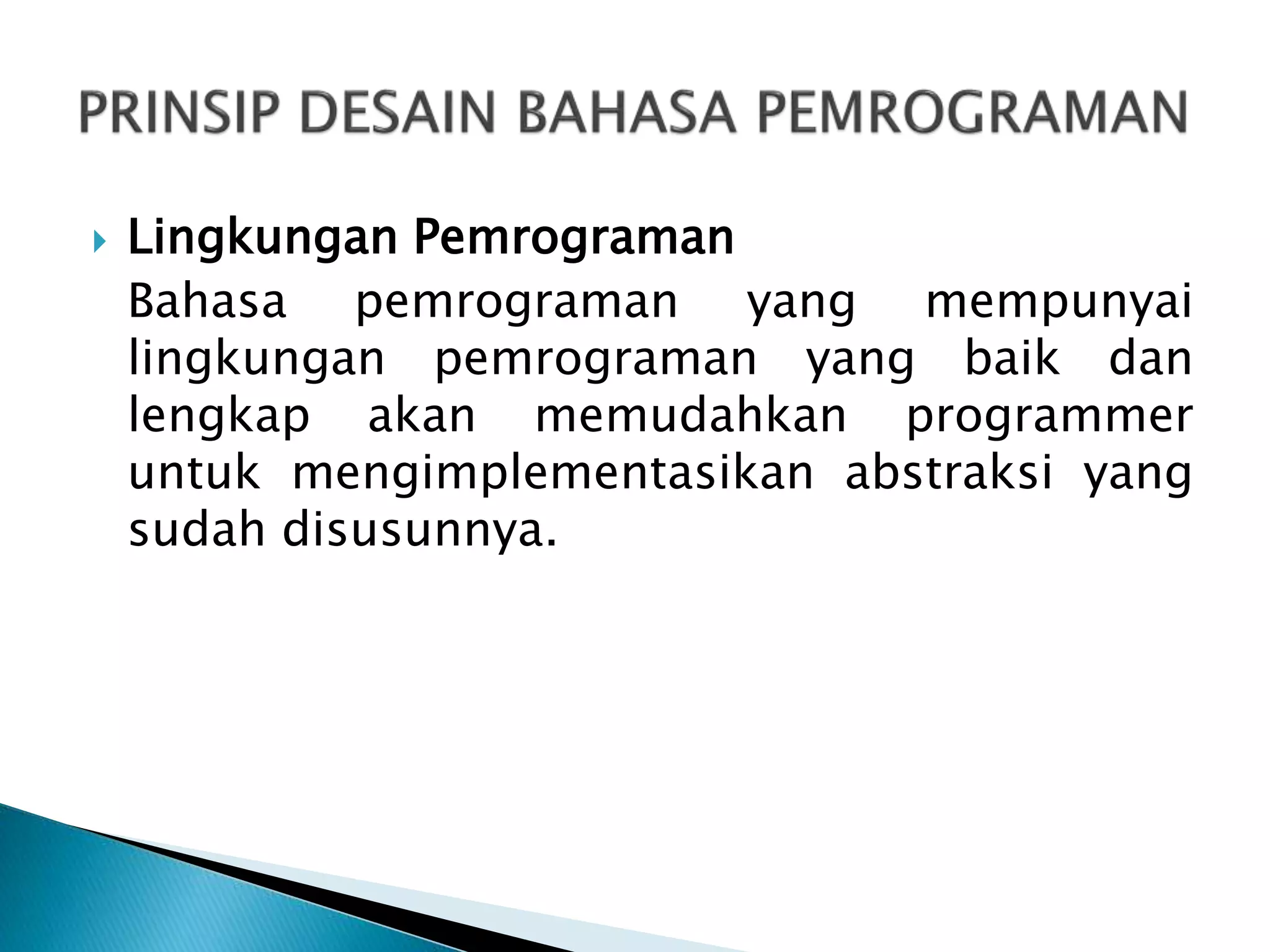 dasar-dasar pemrograman | PPTX