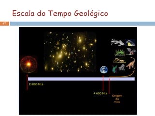 Escala do Tempo Geológico
67
 