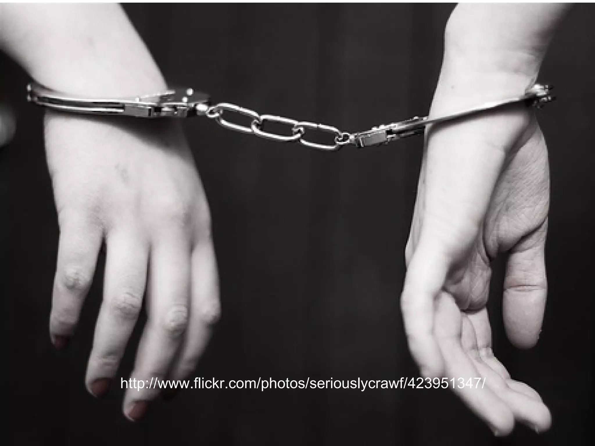 Amendment # 8 Fair punishments http://www.flickr.com/photos/seriouslycrawf/423951347/