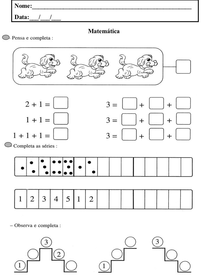 1 Ano Fichas Matem tica 1-ano-fichas-matem-tica