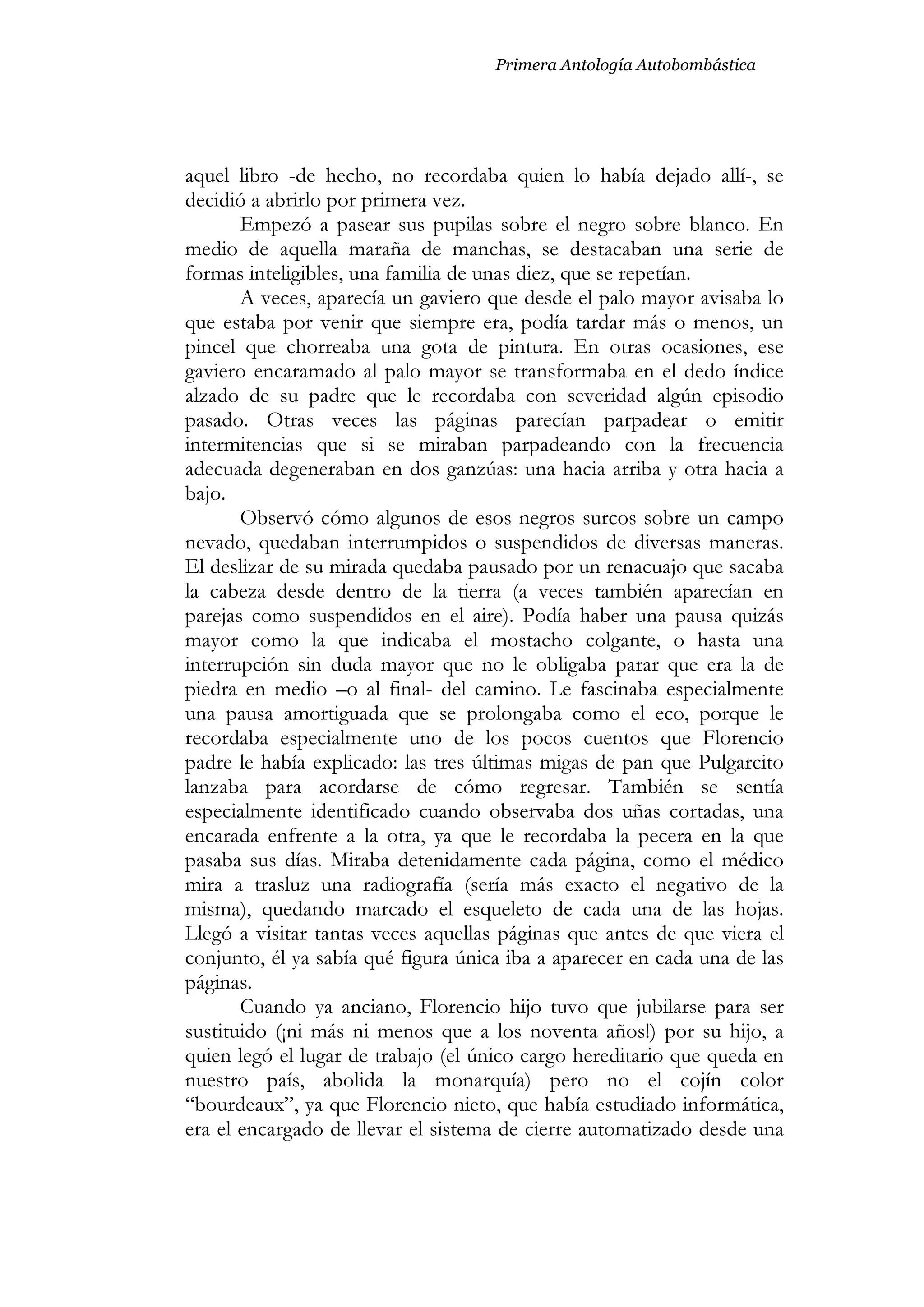 1ª Antología. Primera Parte