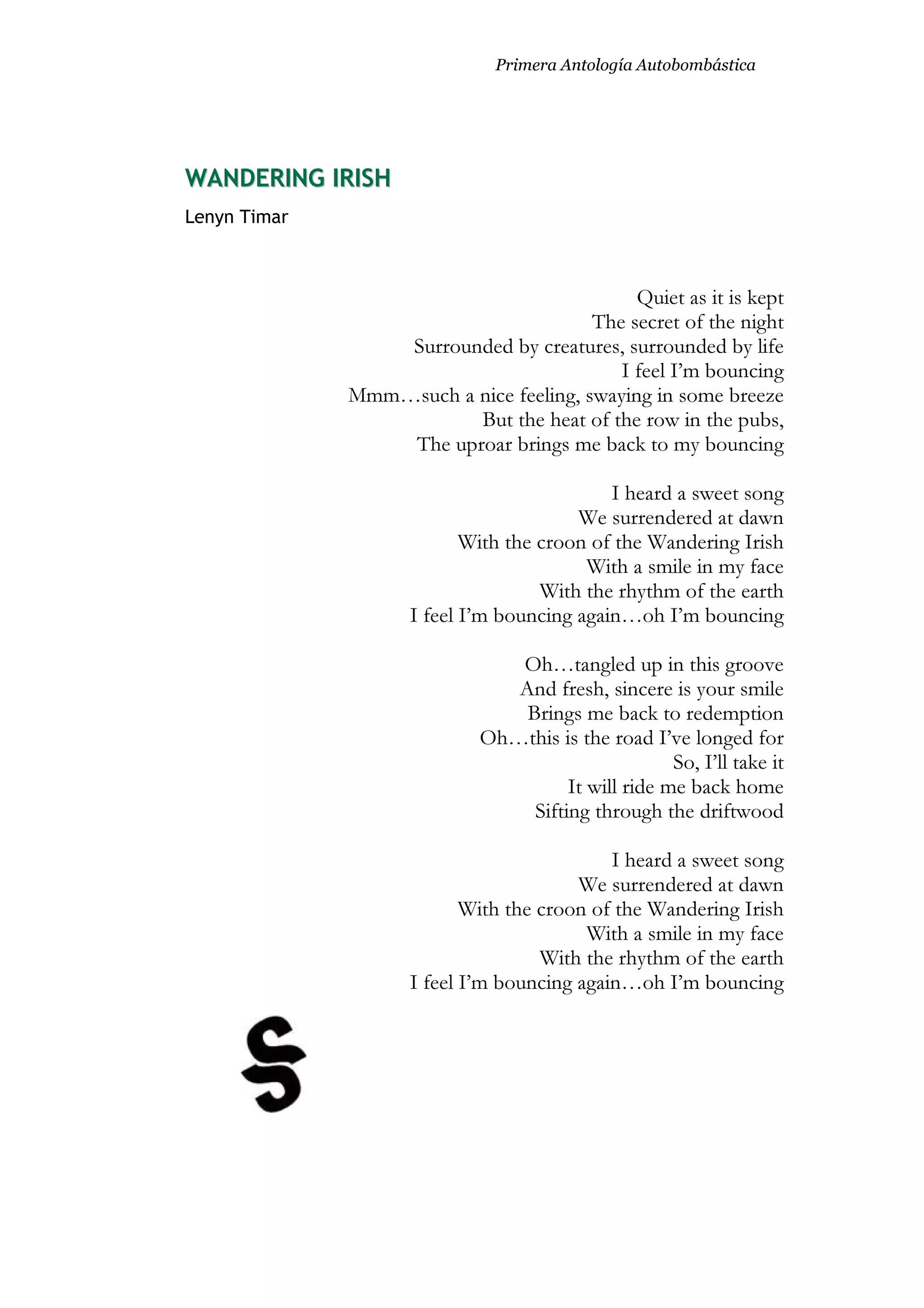 1ª Antología. Primera Parte