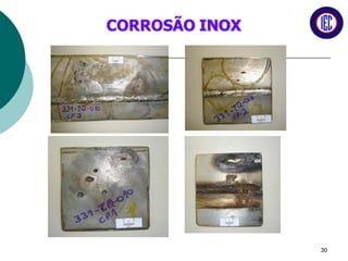 CORROSÃO INOX
30
 