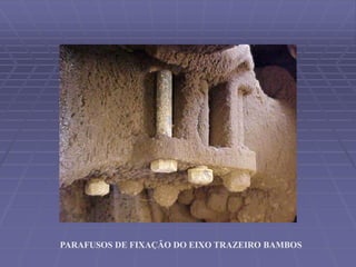 PARAFUSOS DE FIXAÇÃO DO EIXO TRAZEIRO BAMBOS
 