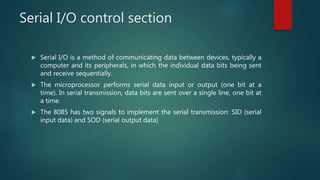 Architecture of 8085 | PPTX