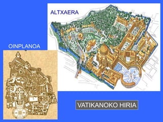 ALTXAERA




OINPLANOA




                   VATIKANOKO HIRIA
 