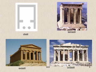 1  Arquitectura grega: el temple