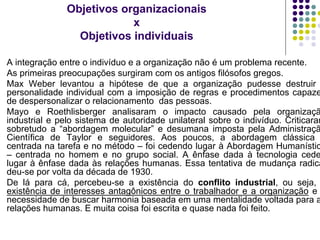 1 As Organizacoes