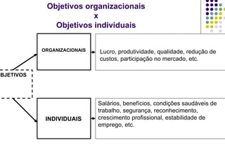 1 As Organizacoes