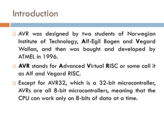 Avr Microcontroller Risc Cpu 1-AVR Introduction to Atmega32 good .pdf