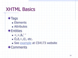 basic html tutorial | PPT