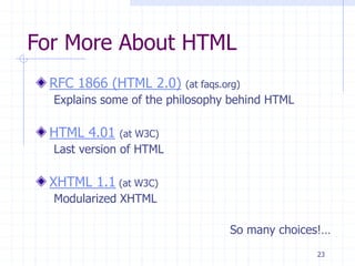 basic html tutorial | PPT