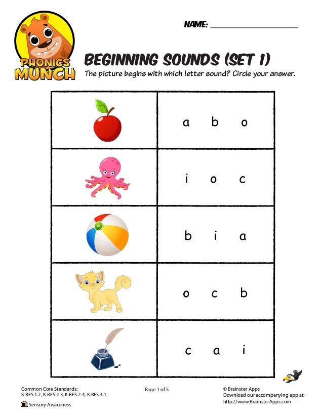 photo Kindergarten Letter B Phonics Worksheets beginning sounds phonics worksheet