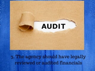 Vetting Collection Agencies