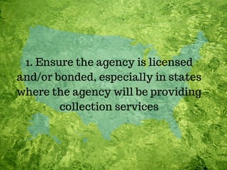 Vetting Collection Agencies